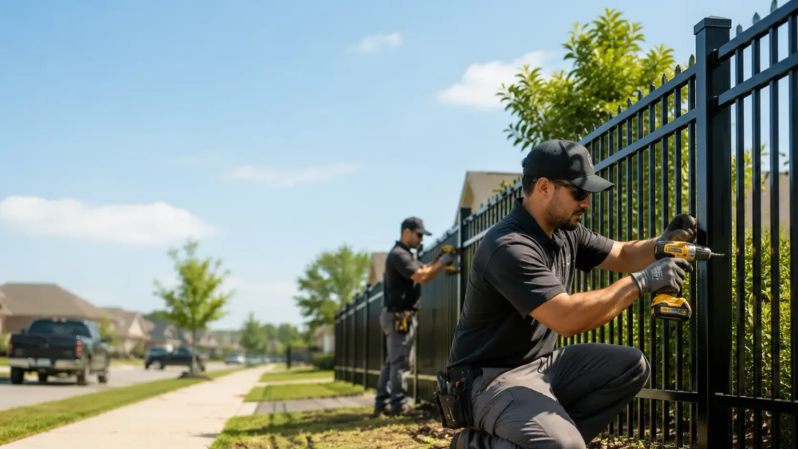 Metal Fence Installation in Gilmer, TX